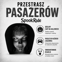 CaroStrach — pokrowce na zagłówki samochodowe z motywem Halloween — 1